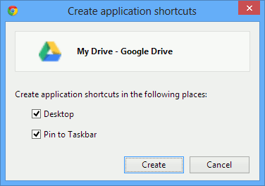 Integrate Google Apps to Windows8-google-app-shortcut