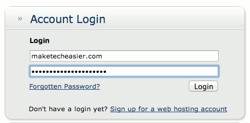cpanel-login