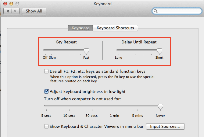 cursor-key-repeat-speed