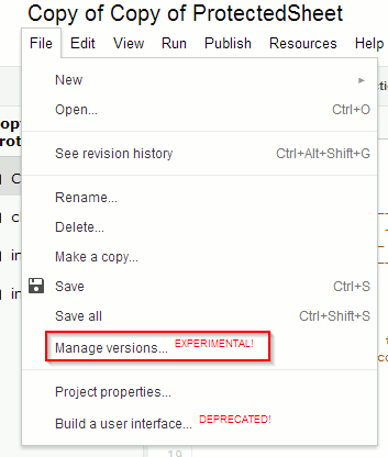 open-manage-versions