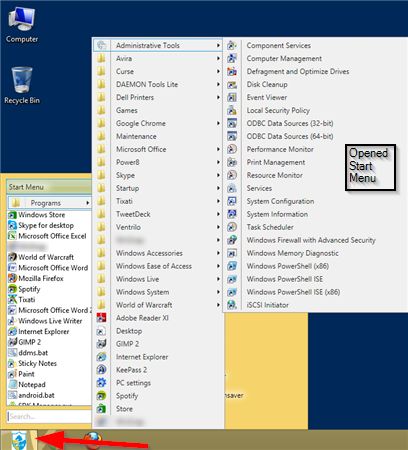Using your new Start Menu using-your-new-start-menu