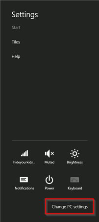 Open settings open-settings
