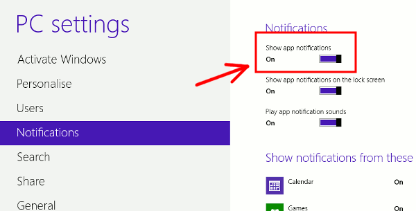 Changing notification settings changing-notification-settings