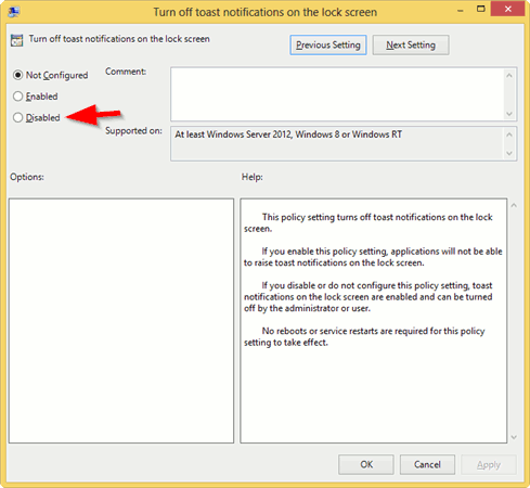 Turning toast notifications on or off in Group Policy turning-toast-notifications-on-or-off-in-group-policy