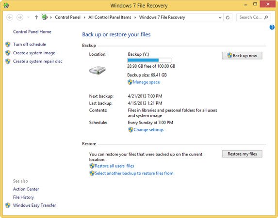 Using File Recovery after backup using-file-recovery-after-backup