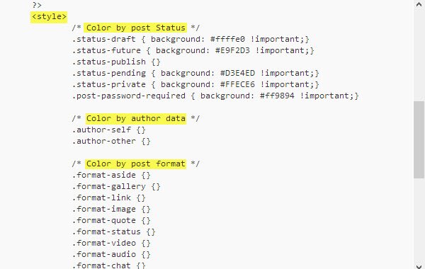 You must manually edit the CSS styling of the Color My Posts plugin.