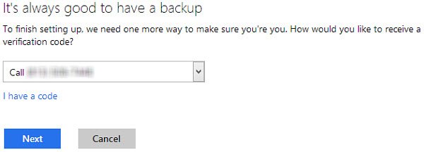 Choose your preferred method for receiving your verification code.