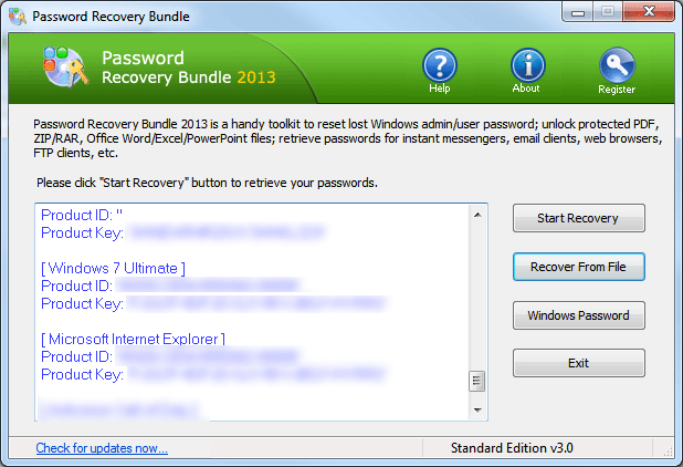 passwordrecovery-productkey