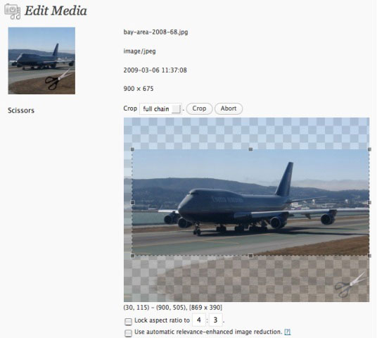 Scissors and Watermark Plugin