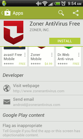 Checking for e-mail and web site to avoid malware apps checking-for-e-mail-and-web-site