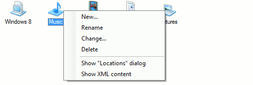 Librarian-right-click-library