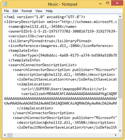 Librarian-showing-xml-data