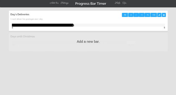 Progress Bar Counter Progress