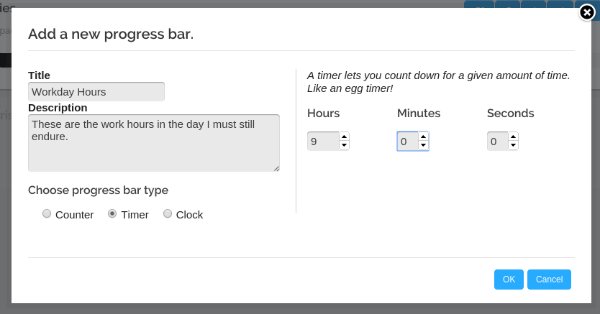 Progress Bar Timer Form
