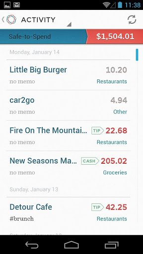 Alternative to Traditional Banking - Simple Mobile Android