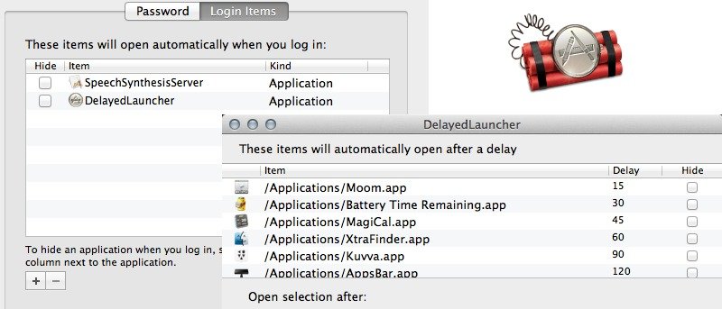 How to Delay the Startup Time of Your Login Items