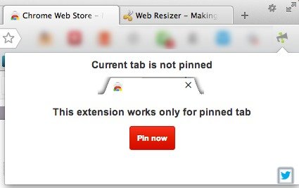 You must pin the tab for Notifycon to work.