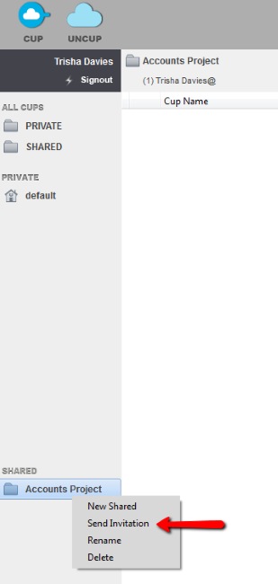 Cupcloud-Accounts-Project-Sent-Invitation