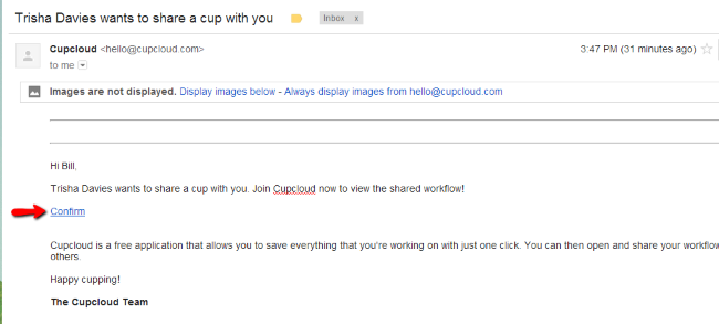 Cupcloud-Shared-Folder-Requesting-confirmation-email