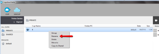 Cupcloud-created-cup-rename