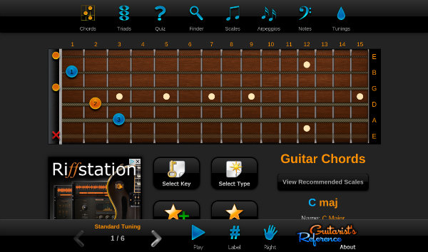 Chord Finder Chrome App