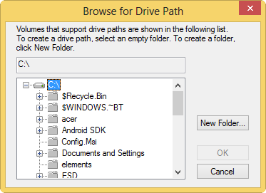 browse-for-drive-path Browse for drive path