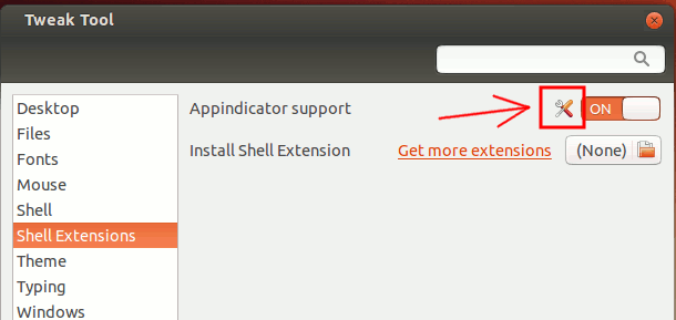 gnome-appindicator-options