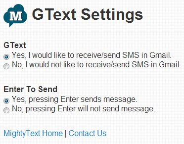 send-sms-gmail-settings