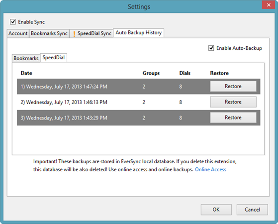 Restore backup Speed Dials with EverySync restore-backup-speed-dials-with-everysync