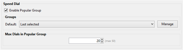 Speed Dial settings speed-dial-settings