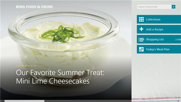 Bing Food & Drink app bing-food-and-drink-app