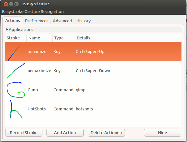 easystroke-actions-tab