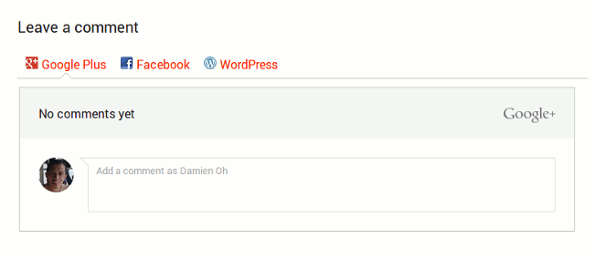 google-plus-comments-frontend