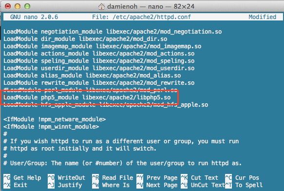mac-web-server-activate-php-module