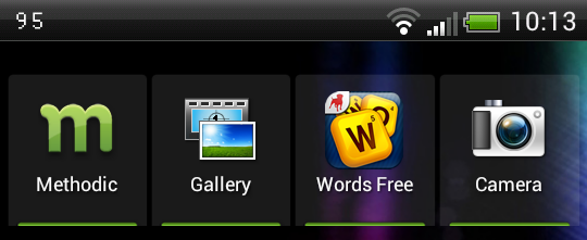 add a smart homescreen shortcut with methodic widget