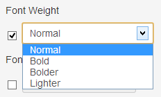 font-weight-settings