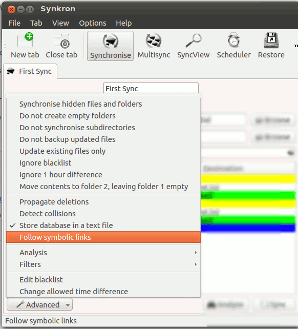 synkron-advanced-options