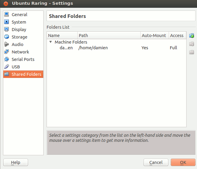 virtualbox-shared-folder