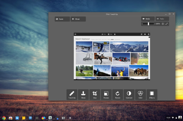Chrome packaged apps - Pixlr