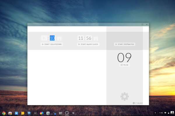 Chrome packaged apps - Time