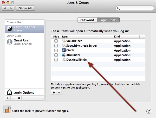Add DockIntellihide to your Login Items.