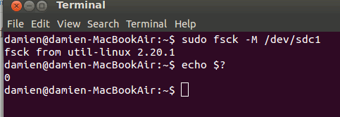 fsck-exclude-mounted-filesystem