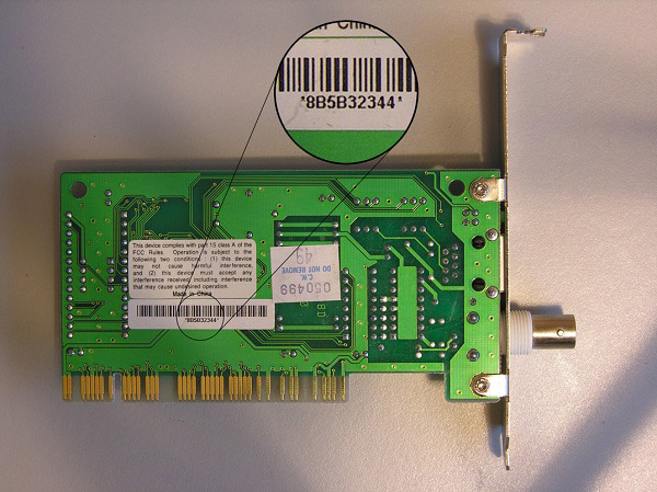 mac addresses - nic address