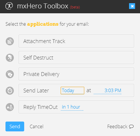 mxHero Toolbox mxhero-toolbox