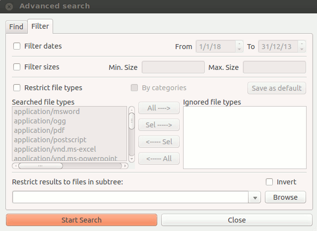 recoll-advanced-search-filter