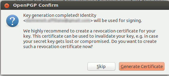 thunderbird-generate-certificate