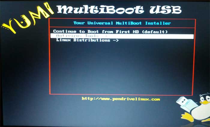yumi-boot-screen