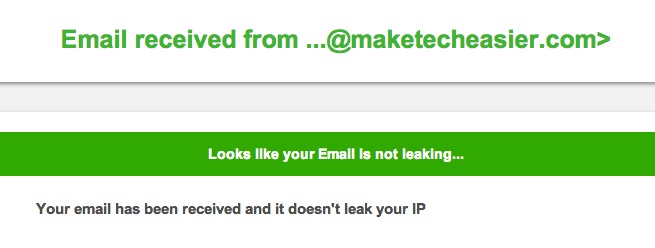 Hopefully, the results will show that your email is not leaking. Hopefully, the results will show that your email is not leaking.
