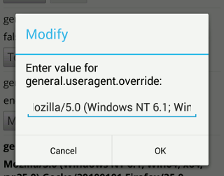 mobile-firefox-set-user-agent-value