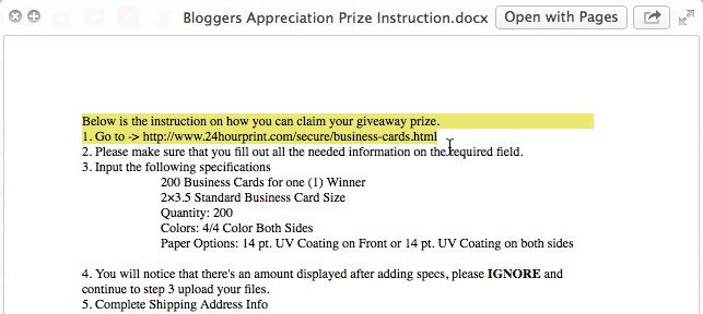 Text selection enabled in Mac Quick Look.